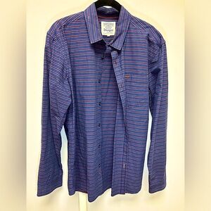 Wrangler Spirit of America Retro Style Long Sleeve Button Down Shirt